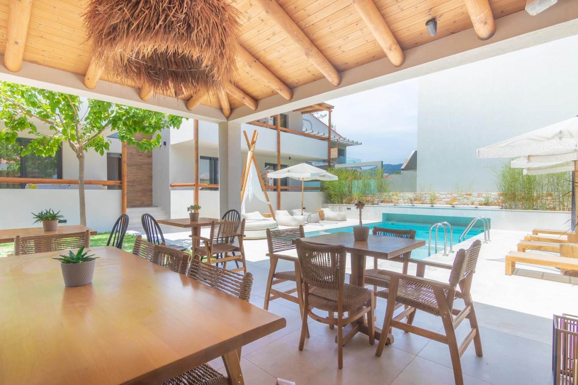 Rastoni - Relax & Retreat Bed & Breakfast Skala Potamia  Bagian luar foto